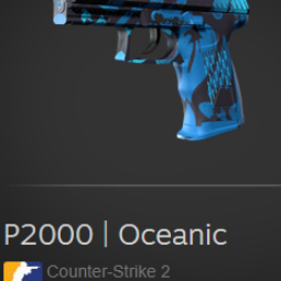 P2000 | Oceanic | Factory New | Float: 0.0500 0