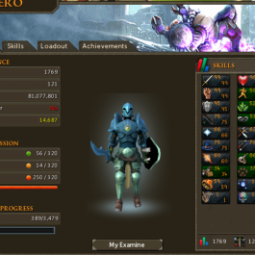 Total Level:1769 | Total XP:81M | Quest Points:131 | Main 0