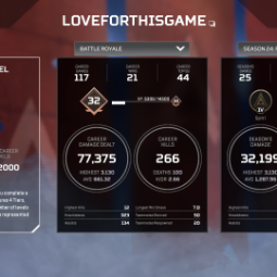 [EA] Season 24 Split 2 Platinum Rank Account || 10|10|10 Team Work Badge 2