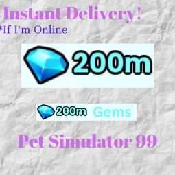 200m gems - Pet Simulator 99 - Ps99 0