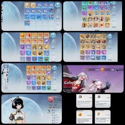 EU (Astora) | Lvl:6 | SSR: Ayanami Rei+Antoria(+matrix)+ Meryl Ironheart(+matrix)+Brevey+8 SSR+189 Gold Nucleus+410 black gold+…| #tof21 3