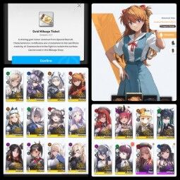 北アメリカ  | LV: 6 | アスカ+リトルマーメイド+ラピ レッドフード+リッター+Tia + 13 SSR+220 ゴールド マイレージ 枚 |2-12 |#nikke5 0