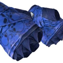 ★ Hand Wraps | Cobalt Skulls (Field-Tested) 0