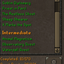 Pure | 99 Range | 1 Defence | Ava's Accumulator | 20 Quest Points | No Offence History 2