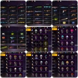 LvL 65 ⚡️3 GUNS⚡️ BEST SETS⚡️OLD EMOTS 4