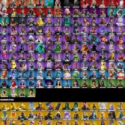 172 Skins👥Double Helix🔥Gold Midas🔥Lara Croft🔥Tony Stark🔥Reaper Axe🔥Rotor🔥Emotes: Verve, Nanner Ringer, Take The Elf, Hot Marat, Go Home! [PC/PSN/XBOX] 0
