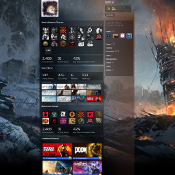 CS2 Prime 239 hrs. Dota 583 hrs. lvl steam 76, Games  197, teso, rdr2, The Witcher 3, Assassin's, Days Gone, Far Cry 6, God of War, and many other games 0