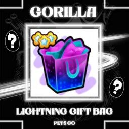 Lightning Gift Bag | Pets Go 0