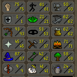 Combat lvl 71 PK account 60 Attack Pure / 75 Strength / 1 Defence / 93 Range / 87 Magic (Perfect PK ACCOUNT) 2