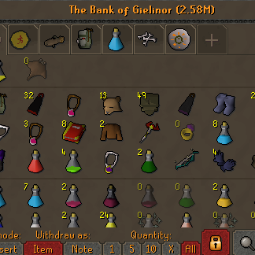 Combat lvl 71 PK account 60 Attack Pure / 75 Strength / 1 Defence / 93 Range / 87 Magic (Perfect PK ACCOUNT) 3