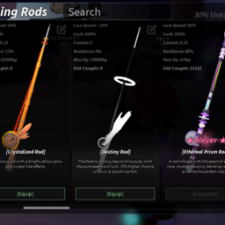 Fisch Level 1000(Max) %28+ Rods 118M C$+ Seraphic Rod+No Life Rod+Heaven Rod+Tempest Rod+Rod Of The Zenith+Poseidon Rod+Kraken Rod &More 1