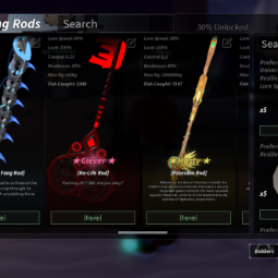 Fisch Level 1000(Max) %28+ Rods 118M C$+ Seraphic Rod+No Life Rod+Heaven Rod+Tempest Rod+Rod Of The Zenith+Poseidon Rod+Kraken Rod &More 2