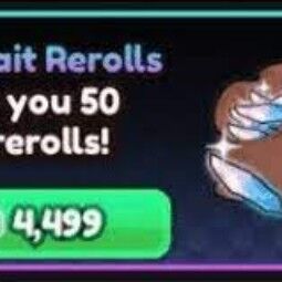 Anime Vanguards - 50 Trait Reroll【4499R】 0