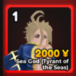 Poseidon | Sea God (Tyrant of Seas) UnEvo 0