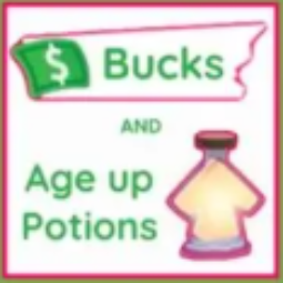 855 Age Up Potion🧪 528k bucks💸 Adopt me Account 0