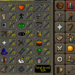 ✅✅Pures|40 Attack|71 Strength|80 Range|70 Magic|1 Defence|Ava Done|Pure Account HandMade|524 Total Level Pure Account 3