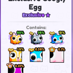Pets Simulator99 | ♨️1 Exclusive Googly Egg ♨️| PS99 | New Egg for Gargantuan Googly Agony 1
