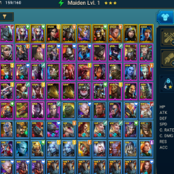 🔸Hierophant Lazarius + Korugar + Ghostborn + Ninja  + 31000 energy + Epic - Rugnor + Runekeeper + Basher + Mordecai + Kellan + Lorn + Alure 0