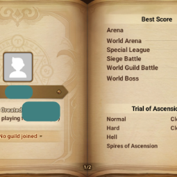 ⭐️Global - ld5 - wolyung ( dark sky dancer ) \ 21 nat5 \ arena c1 ( old ) \ tower 100 and 100 + 2 hell \ rift 5 lvl \ seara \ rica \ laika \ ethna \ verad \ 2