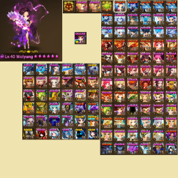 ⭐️Global - ld5 - wolyung ( dark sky dancer ) \ 21 nat5 \ arena c1 ( old ) \ tower 100 and 100 + 2 hell \ rift 5 lvl \ seara \ rica \ laika \ ethna \ verad \ 0