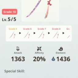 HR 160 ~ Long Sword Mizutsune Grade 10/5 1