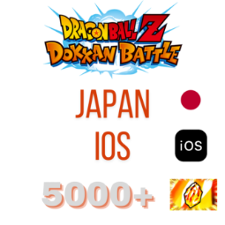 JAPAN iOS - 5000+ Dragon Stones - Farmed Account 0