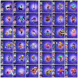 78 Brawler ⚡ 30493 Trophy ⚡ 8 Hypercharged ⚡ 2 MaxPower ⚡ 59 Amazing Rare Skin ⚡5077 Bling⚡6449 Gold⚡32 Gems ⚡ Safe Acc ⚡ Instant Delivery 2