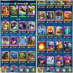 KT14⚡Lvl14 33Card⚡6784 Trophy ⚡ lvl 45⚡12486 Oro⚡1041 gemas⚡ Safe cuenta ⚡ entrega inmediata 1