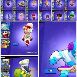 RARE YETI SAM SKIN🚀67 Brawler🚀25395 Trophy🚀 1 Hypercharged 🚀Amazing Rare Skin🚀3709 Bling🚀421 Gold🚀187 Gems🚀Safe Acc🚀 Instant Delivery 2