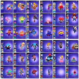 75 Brawler☀️31314 Trophy☀️3 MaxPower☀️1 Hypercharged☀️ Amazing Rare Skin☀️45 Amazing Rare Skin☀️87 Gems☀️Safe Acc☀️Instant Delivery 2