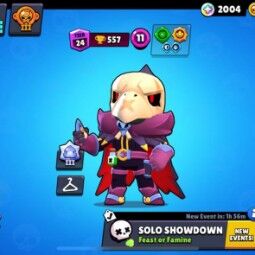 71 Brawler☀️25090 Trophy☀️2 MaxPower☀️1 Hypercharged☀️ Amazing Rare Skin☀️2004 Bling☀️1259 Gold☀️73 Gems☀️Safe Acc☀️Instant Delivery 0