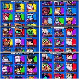 71 Brawler☀️25090 Trophy☀️2 MaxPower☀️1 Hypercharged☀️ Amazing Rare Skin☀️2004 Bling☀️1259 Gold☀️73 Gems☀️Safe Acc☀️Instant Delivery 1