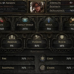TITAN lvl 90 / Lightning Spear lvl 91 / Steam acc / Clear t15 Map and Bosses 0