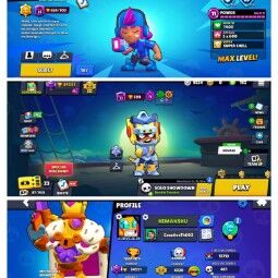 #16⭕34K Trophy⭕Total- 28 Brawler Max⭕9 Hypercharge⭕19 max power⭕105 skin⭕190 gems⭕star shelly skin⭕cheep 0
