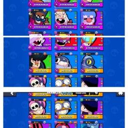 #16⭕34K Trophy⭕Total- 28 Brawler Max⭕9 Hypercharge⭕19 max power⭕105 skin⭕190 gems⭕star shelly skin⭕cheep 1