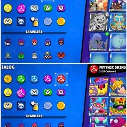 #39⭕30k+ Trophy⭕Total-16 Brawler Max⭕8 Hypercharge⭕8 Max power⭕107 Top skin⭕cheep 3