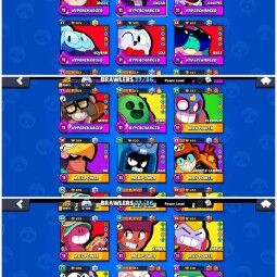 #39⭕30k+ Trophy⭕Total-16 Brawler Max⭕8 Hypercharge⭕8 Max power⭕107 Top skin⭕cheep 1