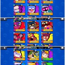 #43🔥33k+ Trophy🔥Total- 31 Brawler Max🔥15 Hypercharge🔥16 Max Power🔥111 Top Rare skin🔥7029 Billings🔥3224 coin🔥270 gems🔥cheep 2