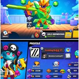 #43🔥33k+ Trophy🔥Total- 31 Brawler Max🔥15 Hypercharge🔥16 Max Power🔥111 Top Rare skin🔥7029 Billings🔥3224 coin🔥270 gems🔥cheep 0