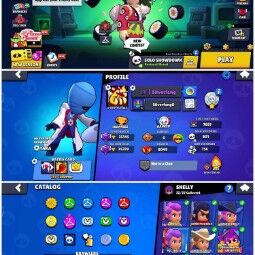 #63🔥35k+ Trophy🔥Total-31 Brawler max🔥10 Hypercharge🔥21 Max power🔥Star shelly-Top skin🔥117 Top skin🔥8k+ Highest Rank🔥cheep 0