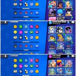 #63🔥35k+ Trophy🔥Total-31 Brawler max🔥10 Hypercharge🔥21 Max power🔥Star shelly-Top skin🔥117 Top skin🔥8k+ Highest Rank🔥cheep 3