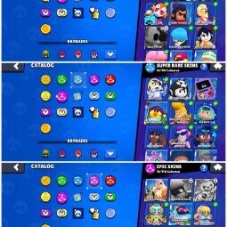 #95🔥20k+ Trophy🔥Total-16 Brawler max🔥6 Hypercharge🔥10 max power🔥120+ Top skin🔥8k+ PowerPoint🔥cheep 3