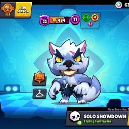 #95🔥20k+ Trophy🔥Total-16 Brawler max🔥6 Hypercharge🔥10 max power🔥120+ Top skin🔥8k+ PowerPoint🔥cheep 0