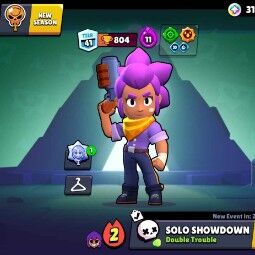 #104⭕55k+ Trophy⭕Total- 57 Brawler max⭕23 Hypercharge⭕34 max power⭕128 Top skin⭕26k+ PowerPoint⭕nc-free⭕cheep 0