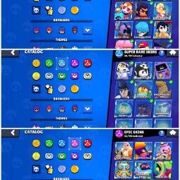 #104⭕55k+ Trophy⭕Total- 57 Brawler max⭕23 Hypercharge⭕34 max power⭕128 Top skin⭕26k+ PowerPoint⭕nc-free⭕cheep 4