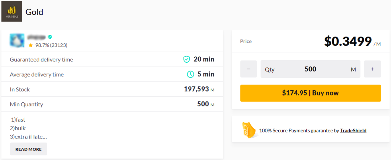 Where To Buy OSRS Gold? The Best Place 2023